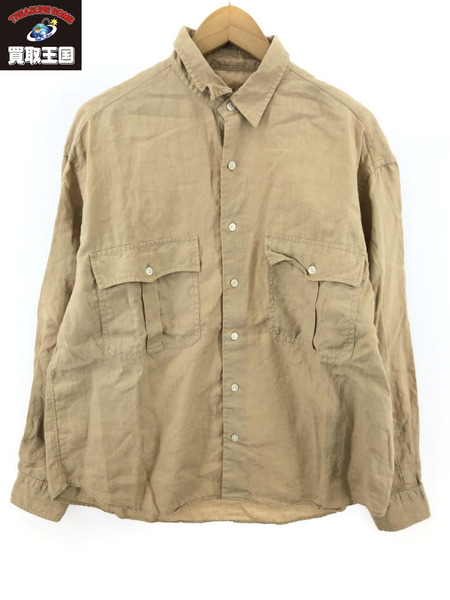 Porter Classic ROLL UP LINEN SHIRT[値下]