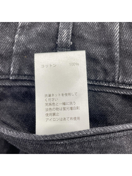 unfil wide denim pants ブラック W31 ONFL-UM212