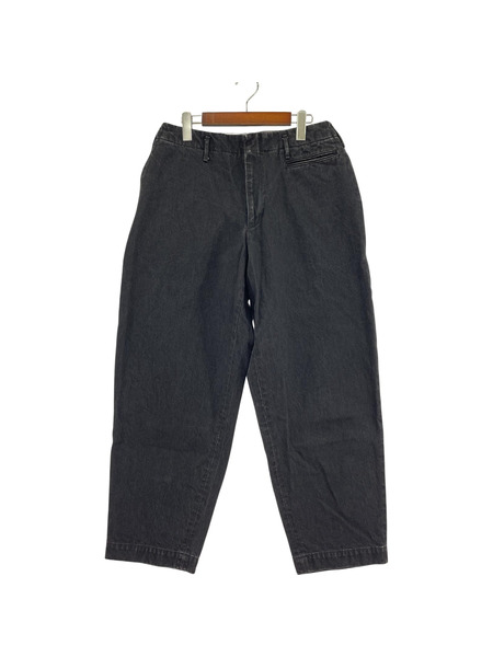 unfil wide denim pants ブラック W31 ONFL-UM212