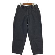 unfil wide denim pants ブラック W31 ONFL-UM212