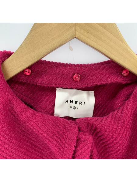 AMERI 2way CAPE PUFF SLEEVE COAT[値下]