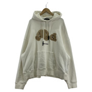 PALM ANGELS BEAR HOODIE (XL) ホワイト pmbb058r21fle001