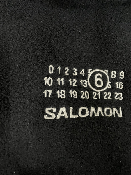 MM6 ×SALOMON Long-sleeved Top Washed Black S SH0NH0019