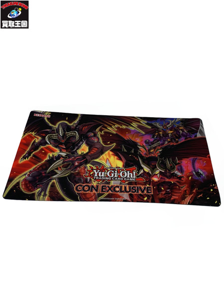 遊戯王OCG プレイマット レッドデーモンズドラゴン CON EXCLUSIVE 本体のみ デュエルフィールド