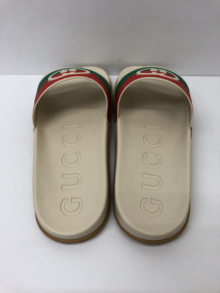 GUCCI Gスライドサンダル インターロッキング ロゴ