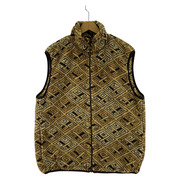 or slow フリースベスト 2 African Zip Fleece Vest
