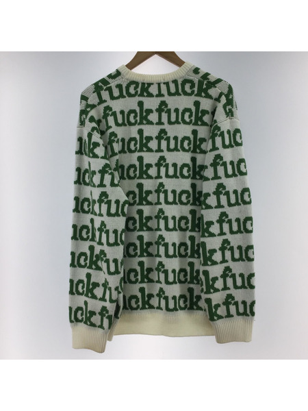 Supreme ニット・セーター 22SS Fuck Sweater サイズL