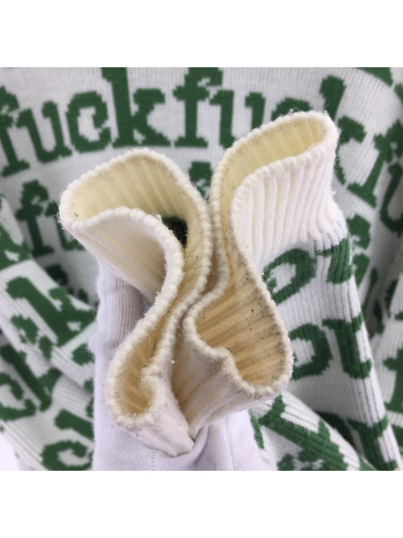 Supreme ニット・セーター 22SS Fuck Sweater サイズL