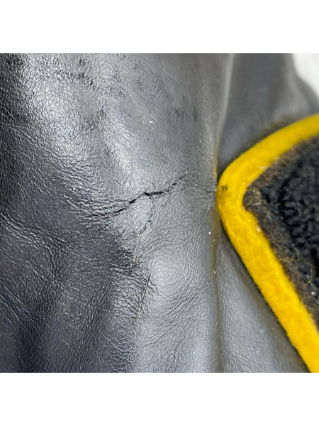 ジャケット BUTWIN スタジャン 80s 黒×黒