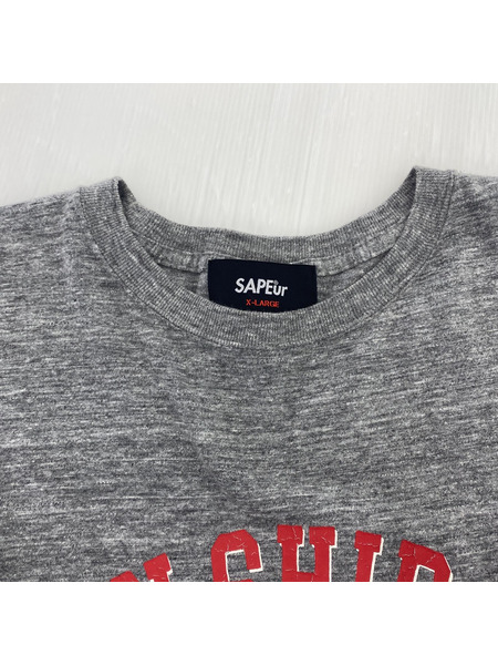 SAPEur×浜田雅功 tee グレー XL