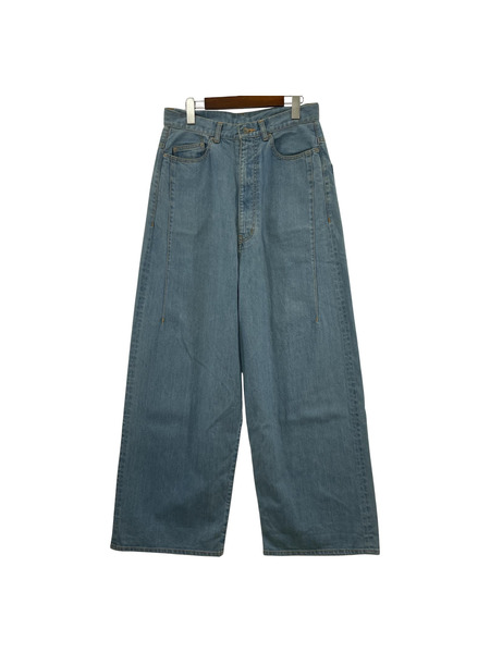 Name. 17SS　STRETCH DENIM WIDE PANTS　(31)