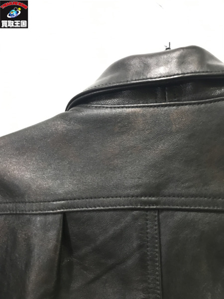 schott レザージャケット SHEEP LEATHER 1st TRACKER JACKET (S)[値下]