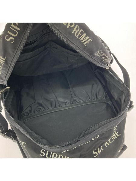 Supreme 16AW 3M Reflective Repeat Backpack 黒