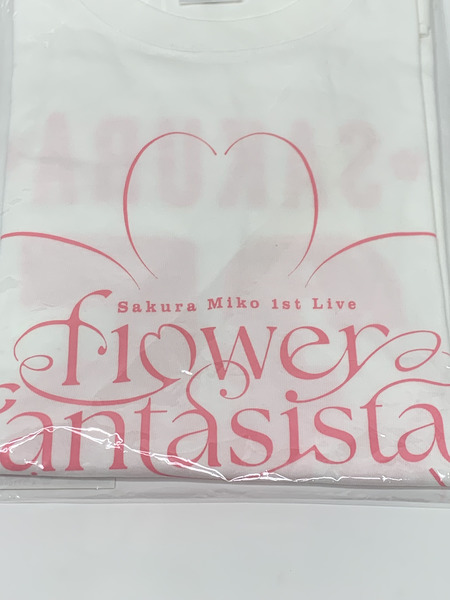 ホロライブ さくらみこ 1st Live Tシャツ (SizeF) 未開封  hololive みこち flower fantasista!