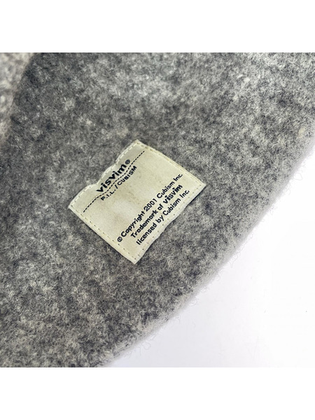 VISVIM KNIT BEANIE ウールニットビーニー グレー
