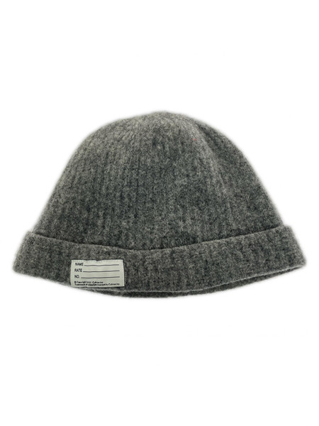 VISVIM KNIT BEANIE ウールニットビーニー グレー