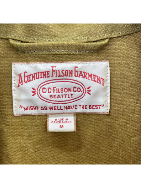 FILSON ジャケット ティンクロスクルーザージャケット (M) ダークタン