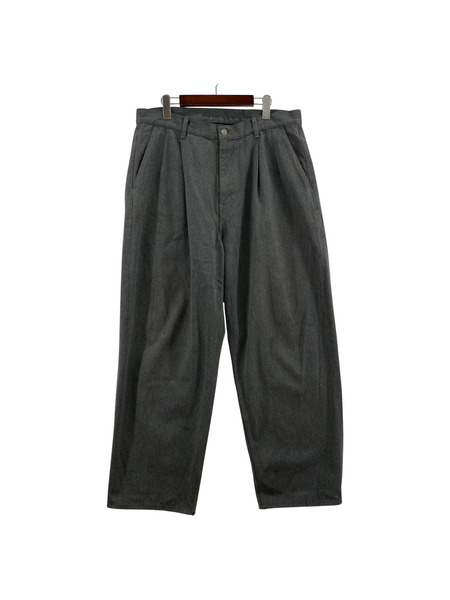 graphpaper/COLORFAST DENIM 2 TUCK PANTS/GRY/2