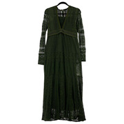 AMERI/VINTAGE PATCHWORK LACE DRESS