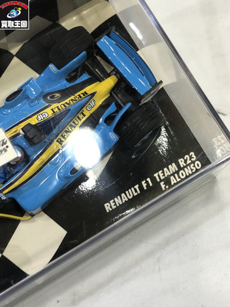 ミニチャンプス 1/43 ルノー F1 チーム R23 F.アロンソ #8