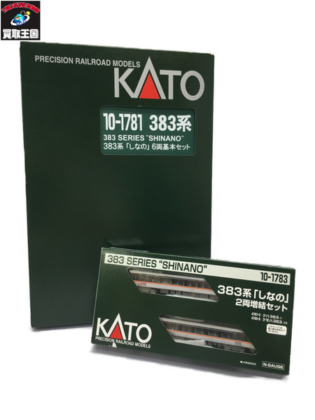 KATO 383系しなの　6両基本セット＆2両増結セット  部品組み付け　済/動作ok