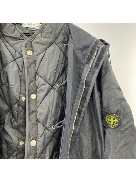 STONE ISLAND ジャケット Membrana 3L ライナー付 M51型 Hooded Jack