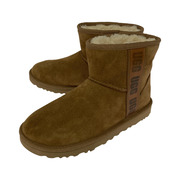 UGG W CLASSIC MINI SIDE LOGO ll(24.0㎝)茶