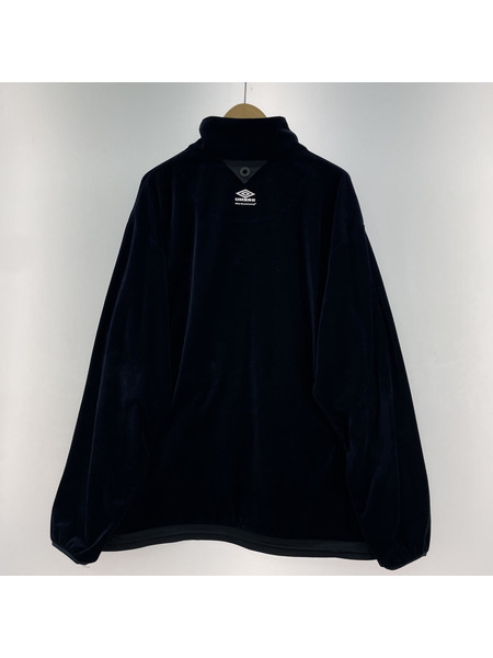 WHITE MOUNTAINEERING×umbro ベロアトラックジャケット 2XL ネイビー