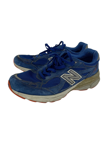 NEW BALANCE USA製 M990NM3 (28cm) 青