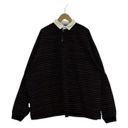 STRIPE FOR CREATIVE L/Sポロボーダーカットソー