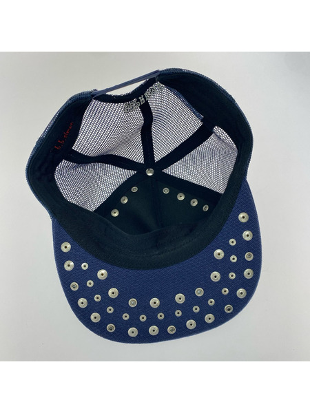 Supreme×B.B.Simon 25AW Studded Mesh Back 5Panel 紺
