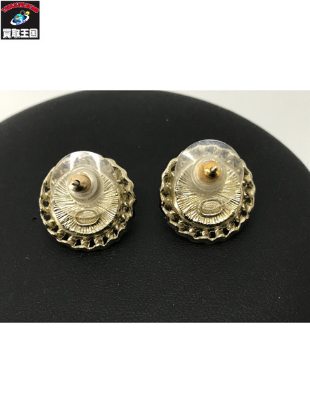 CHANEL チェーンデザイン ピアス
