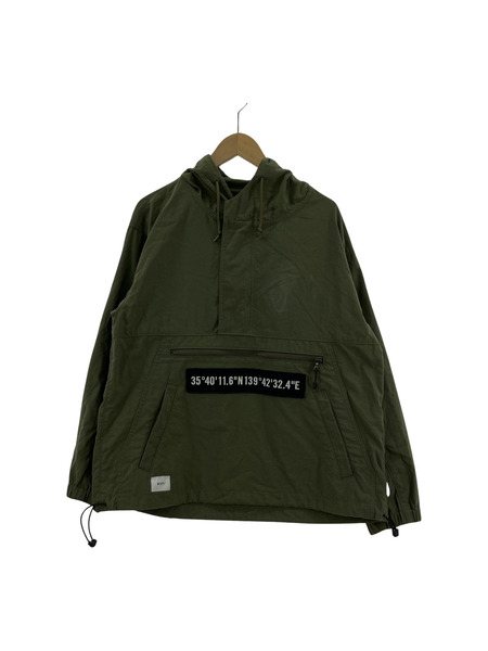 WTAPS ANORAK JACKET SIZE:01 OLIVE 191WVDT-JKM02[値下]