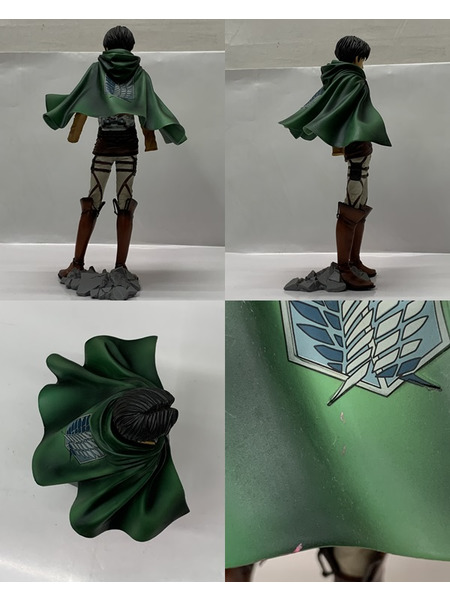 進撃の巨人 MSP リヴァイ＆立体機動装置 ver.MSP セット 開封品 ダメージあり MASTER STARS PIECE 調査兵団 リヴァイ兵長[値下]