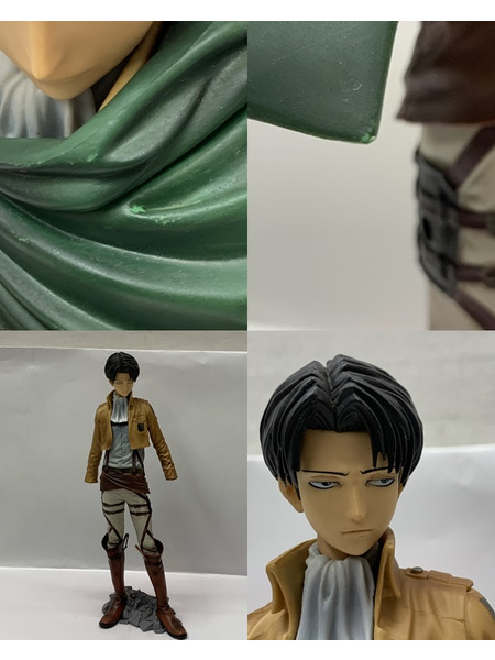 進撃の巨人 MSP リヴァイ＆立体機動装置 ver.MSP セット 開封品 ダメージあり MASTER STARS PIECE 調査兵団 リヴァイ兵長[値下]