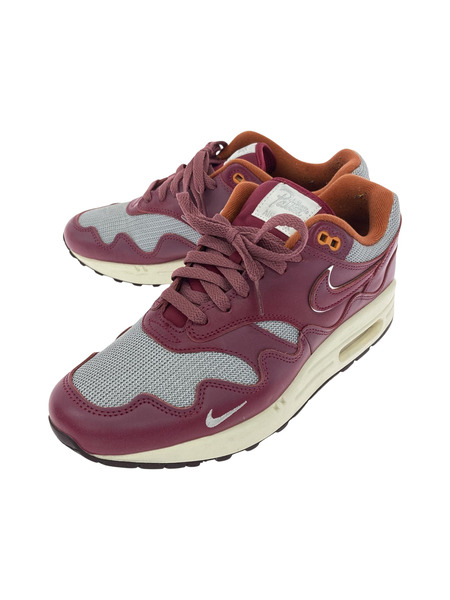 NIKE×Patta/Air Max 1 Night Maroon/26.5cm