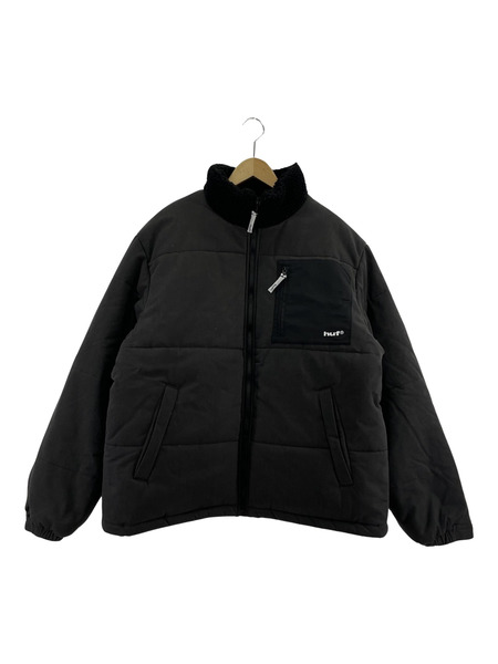 HUF SIPLE PUFFER JACKET ブラック XL