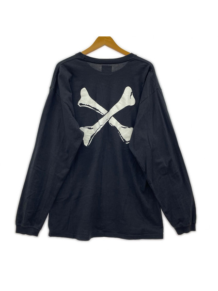 WTAPS 長袖Tシャツ・カットソー SCREEN LONG SLEEVE/X 04/黒