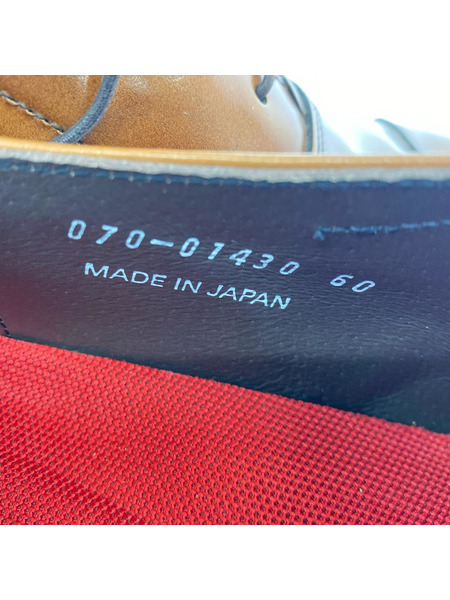 TAKEO KIKUCHI シューズ ストレートチップ/26.0/キャメル