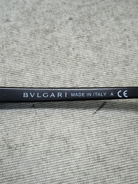 BVLGARI/ティアドロップ サングラス/黒