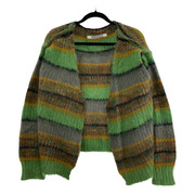 PERVERZE Tripe Mohair Wide Cardigan カーディガン F マルチ