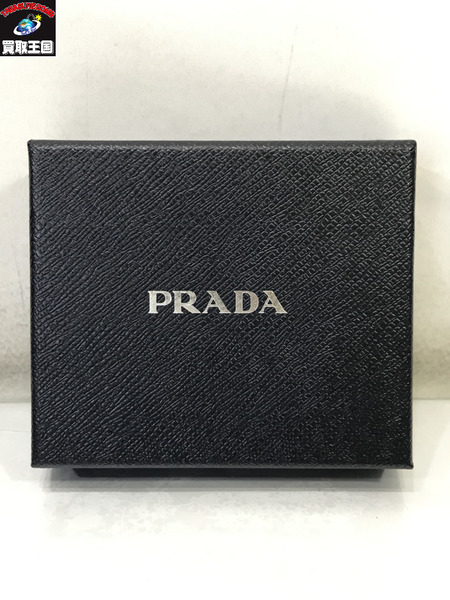 PRADA 二つ折り財布 ブラック