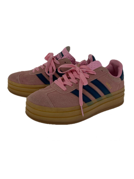 adidas GAZELLE BOLD HO6122 ピンクグロー (24)