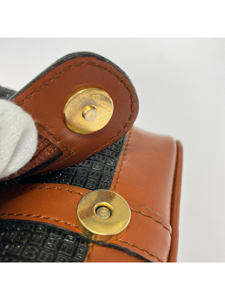 BALLY ショルダーバッグ ボックス ショルダーバッグ 茶