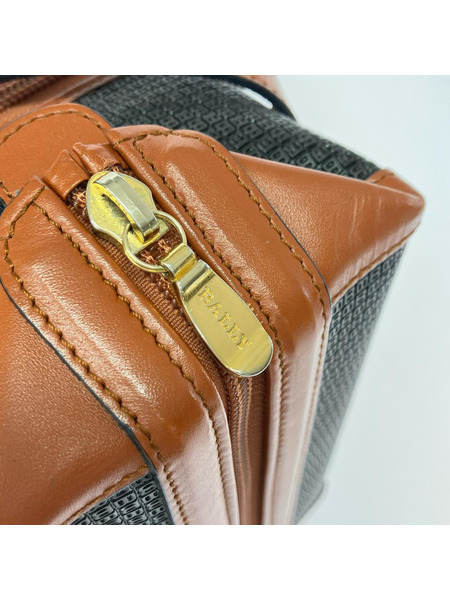 BALLY ショルダーバッグ ボックス ショルダーバッグ 茶