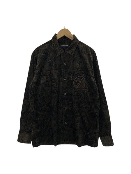 BLACK EYE PATCH B EMBLEM PAISLEY CORDUROY JACKET L