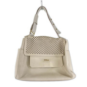 FURLA ハンドバッグ レザーバッグ 白