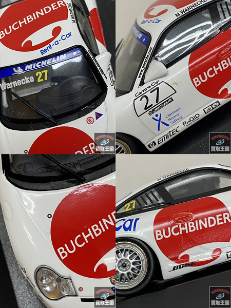 1/43 ミニチャンプス　Porsche 911 GT3 Cup　Warnecke 2004 No.27