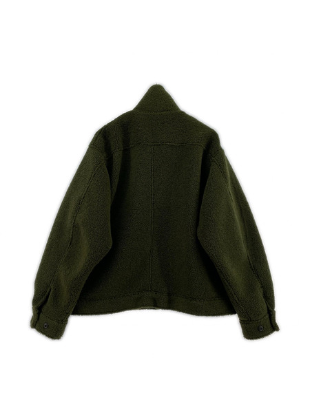 BARNS OUTFITTERS ジャケット Zip Up Boa Jacket BR-25450