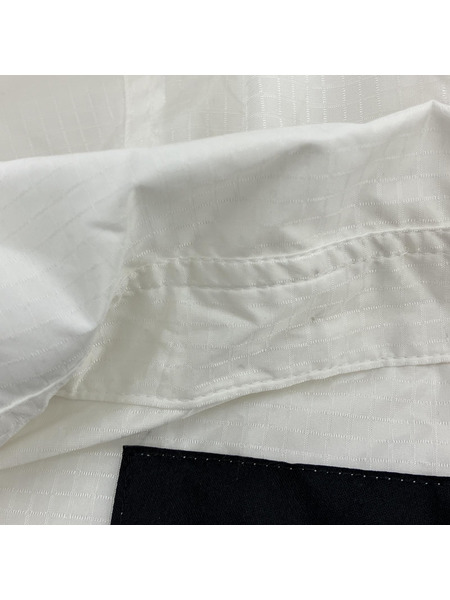 YUKI HASHIMOTO/NSフードシャツ/46/ホワイト